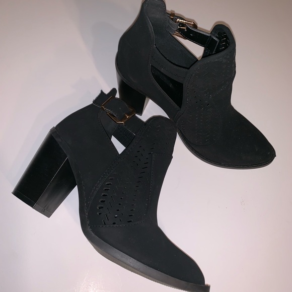 Black Ankle Booties - Picture 8 of 8